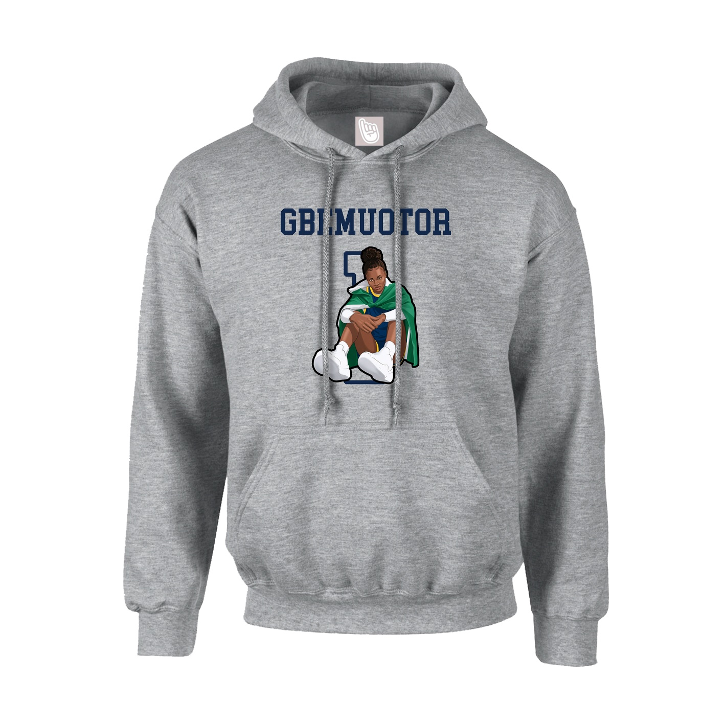 Youth Hoodie — Shirsey in Grey