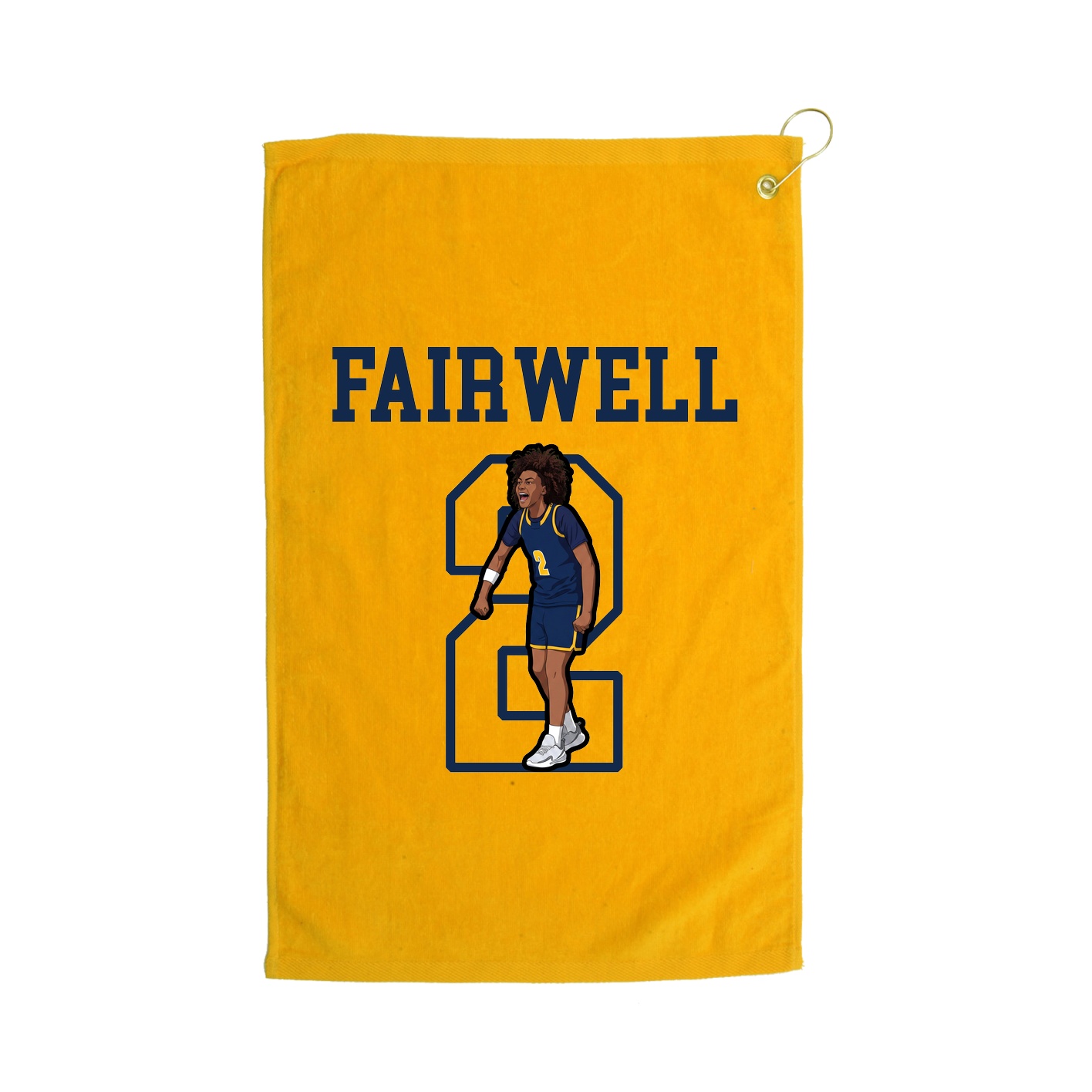Golf Towel — Shirsey in Gold