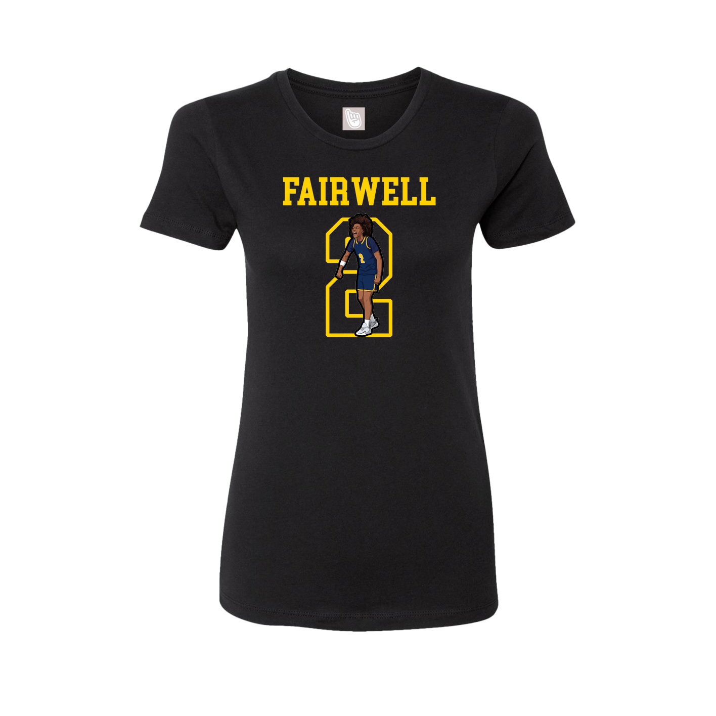Fitted Women's Tee — Shirsey in Black