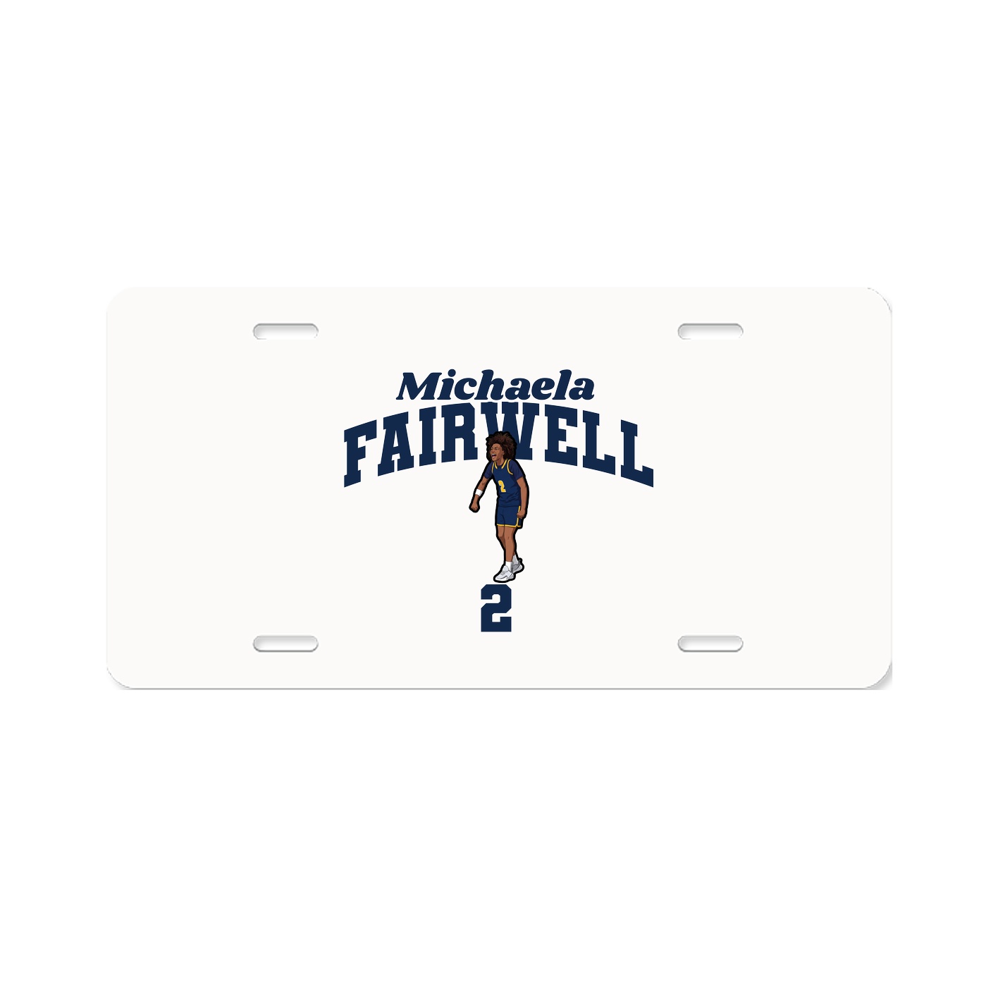 License Plate — Signature Arch in Classic