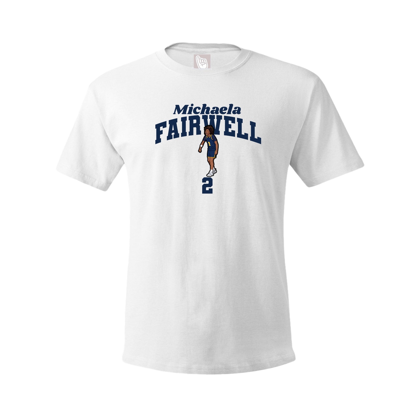 Tee — Signature Arch in White