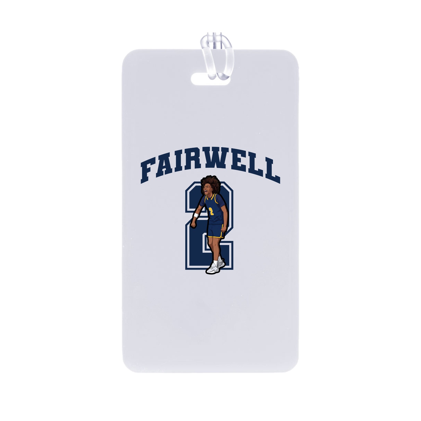 Bag Tag — Number in Classic