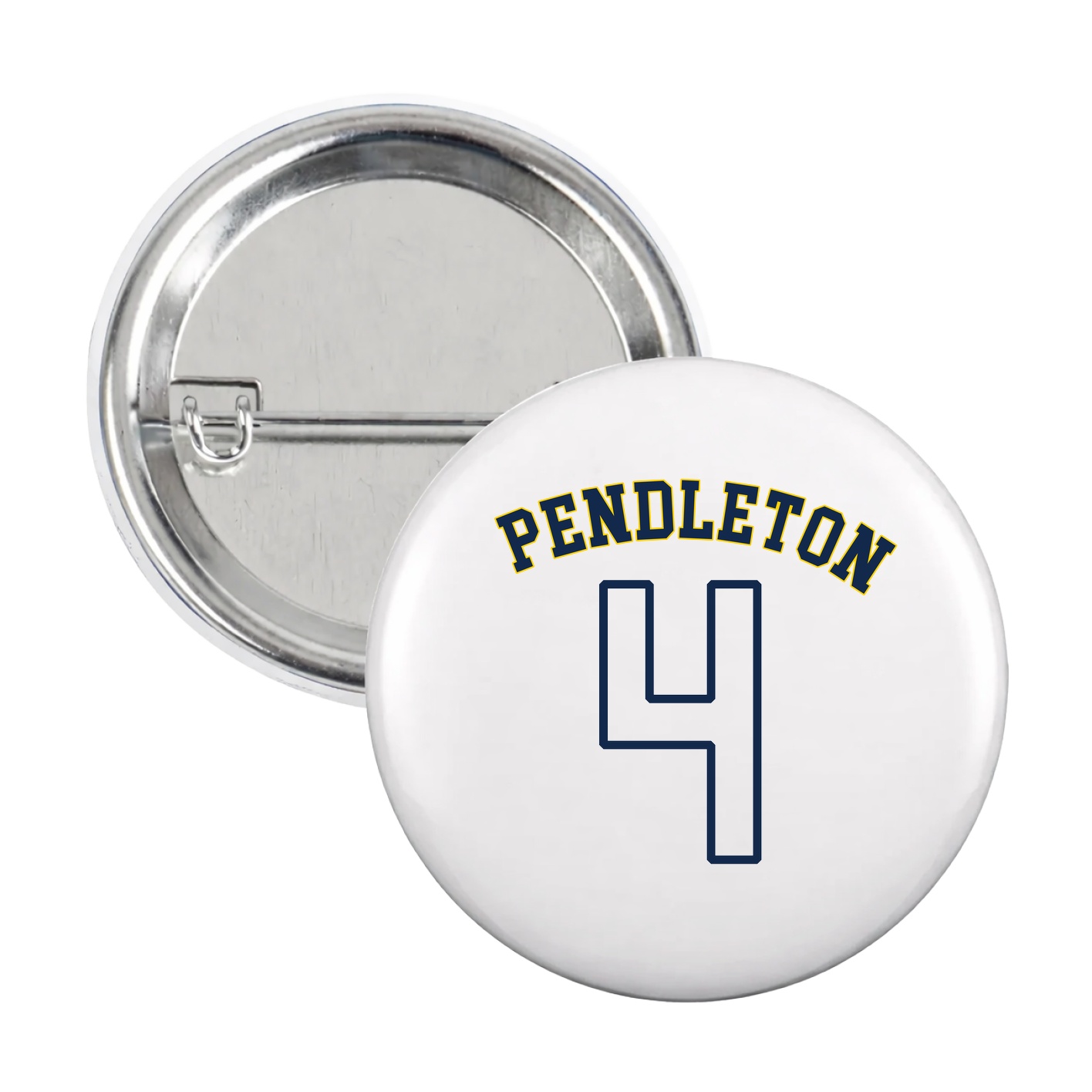 Game Day Button — Shirsey Arch in White