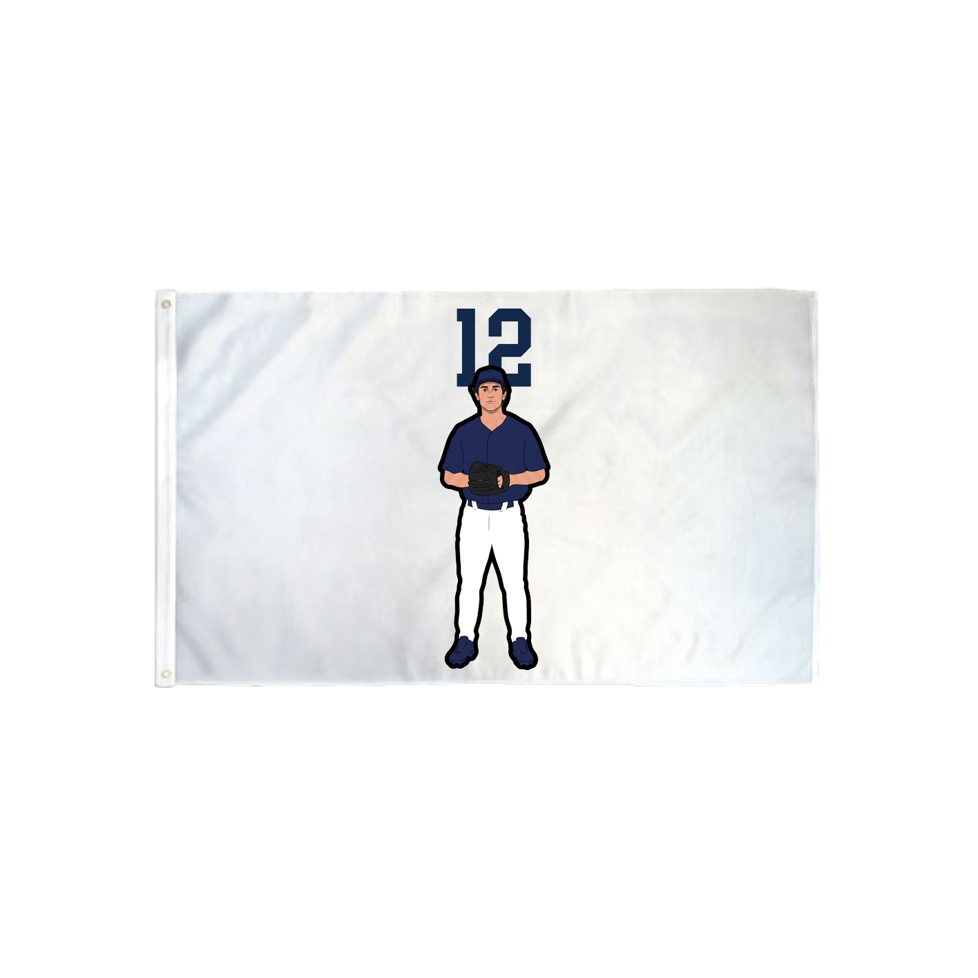 3x5 Flag — Number Top in Classic