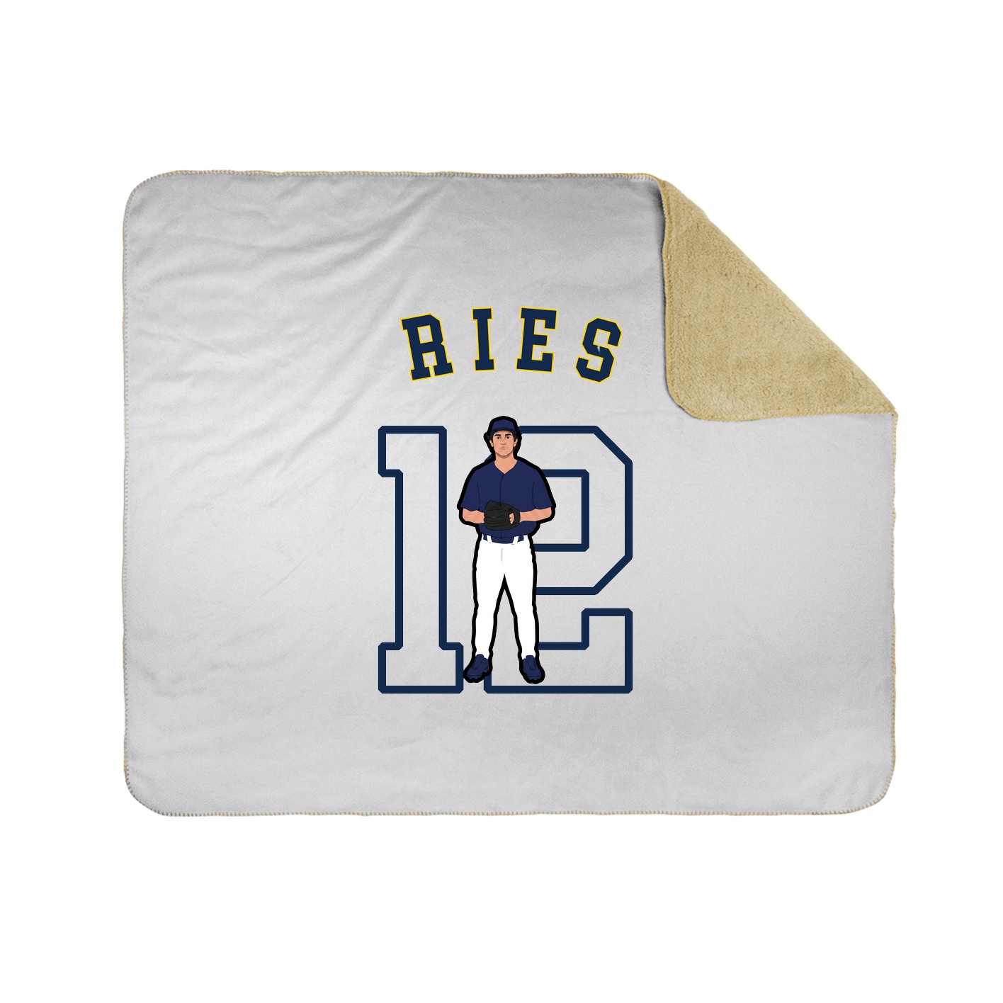 Throw Blanket — Shirsey Arch in White