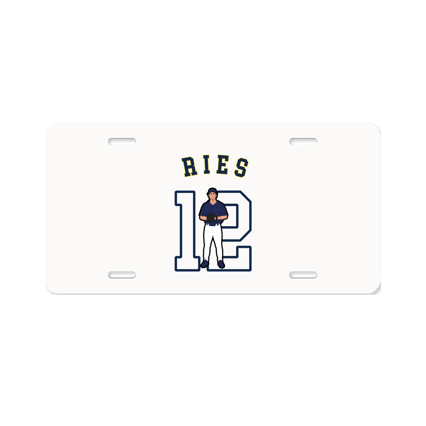 License Plate — Shirsey Arch in Classic