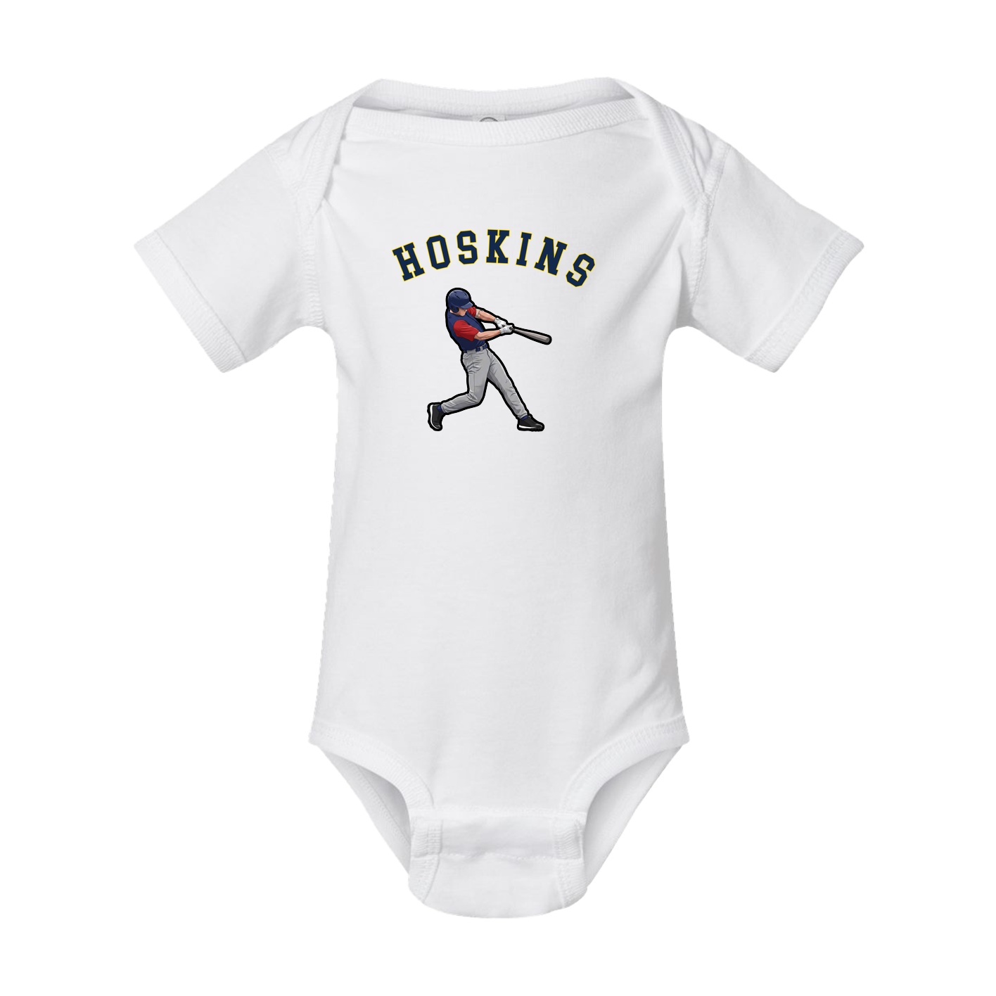 Baby Onesie — Shirsey Arch in White