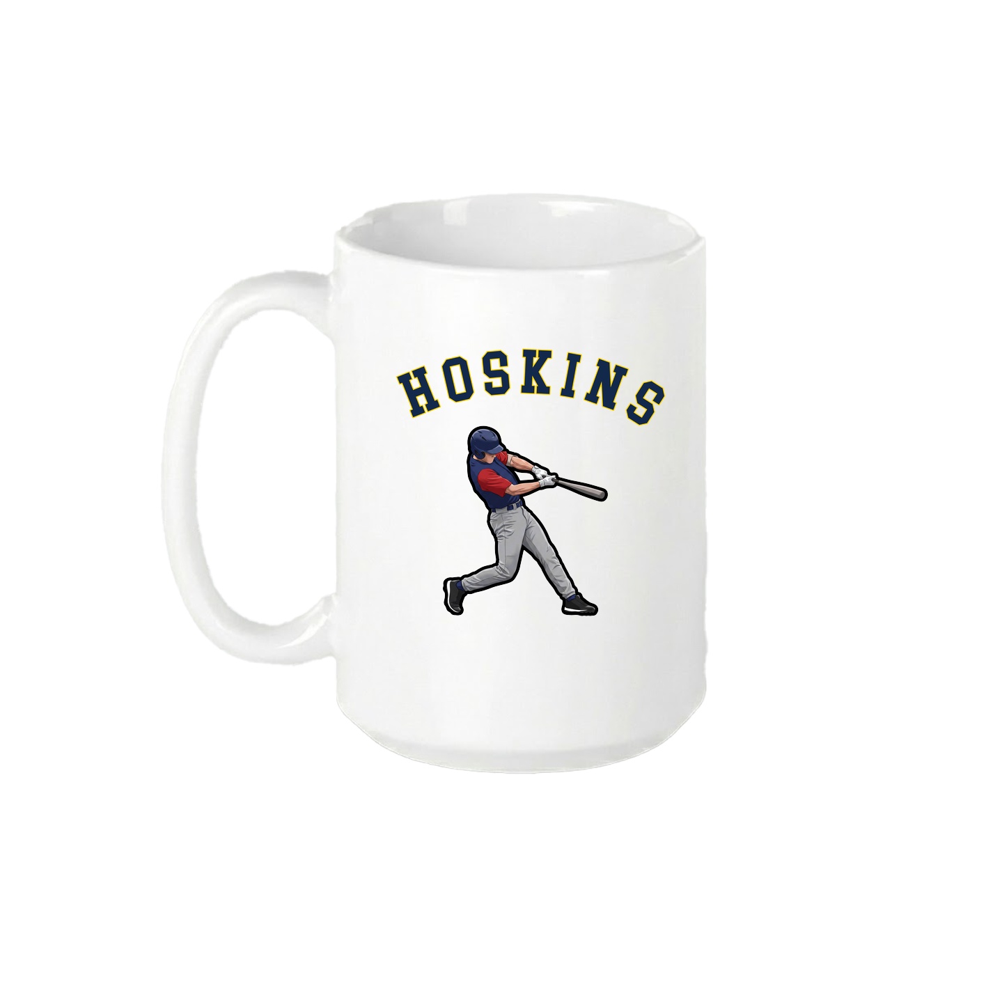 15oz Coffee Mug — Shirsey Arch in White