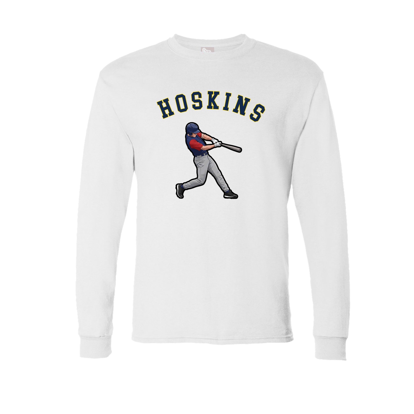 Long Sleeve Tee — Shirsey Arch in White