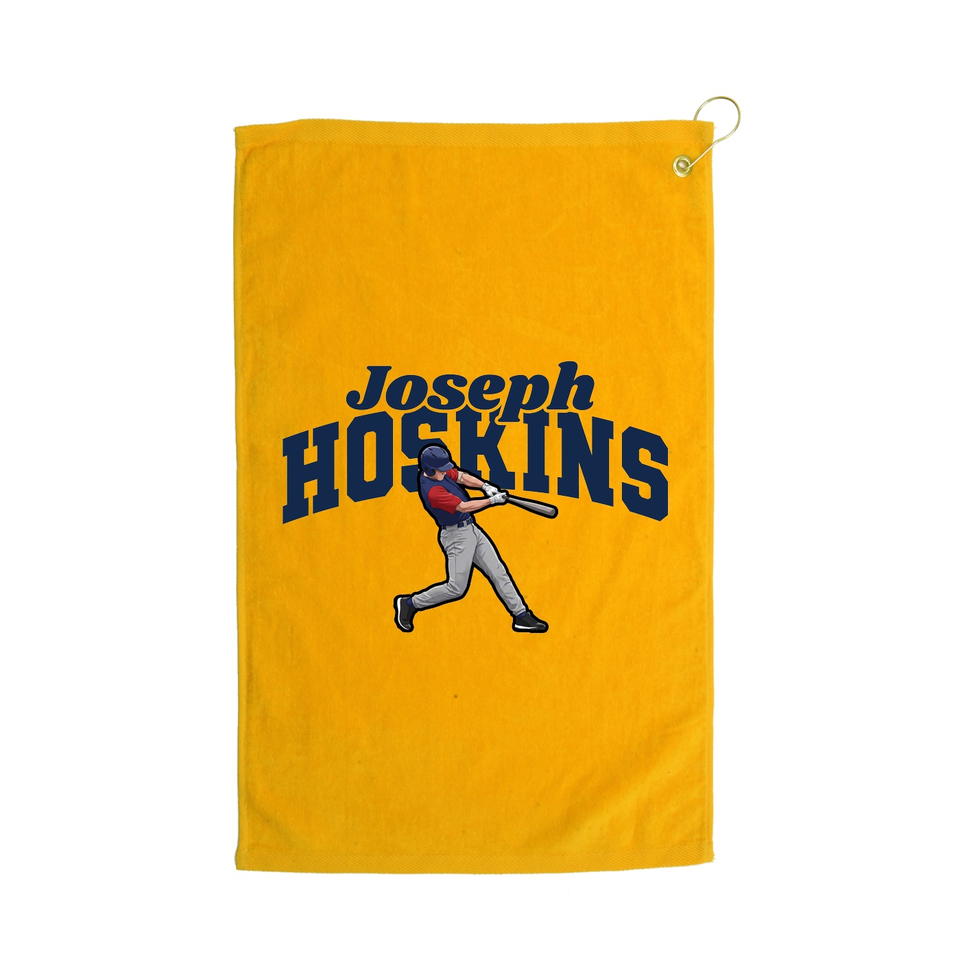 Golf Towel — Signature Arch in Gold