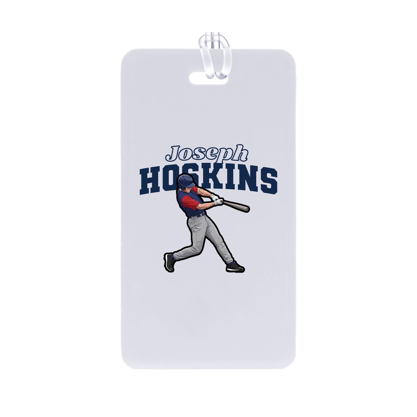 Bag Tag — Name Arch in Classic