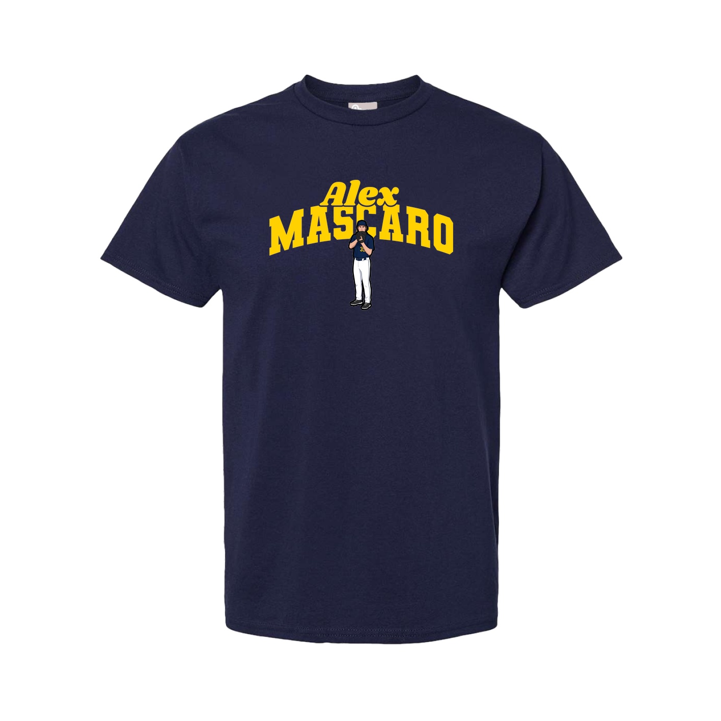 Youth Tee — Signature Arch in Navy