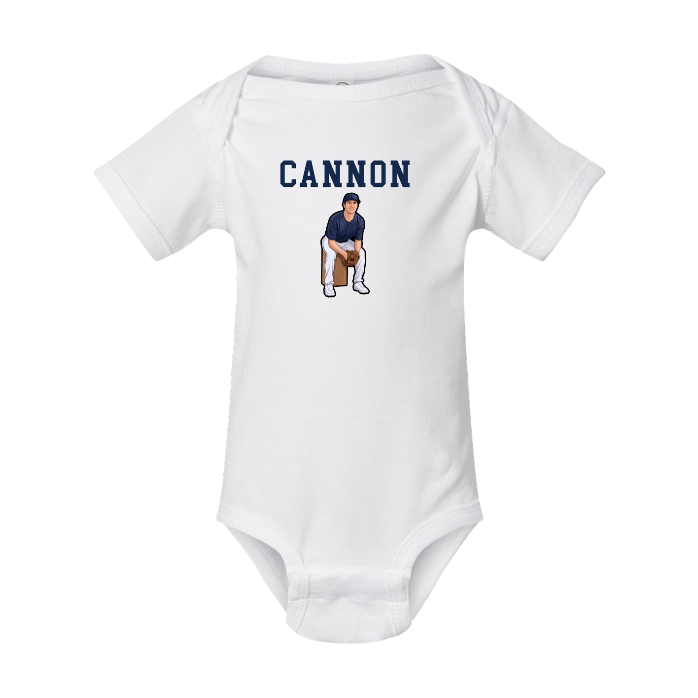 Baby Onesie — Shirsey in White