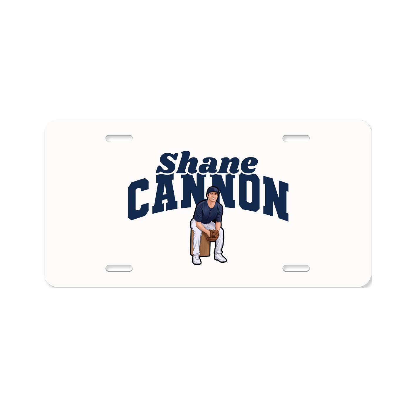 License Plate — Signature Arch in Classic