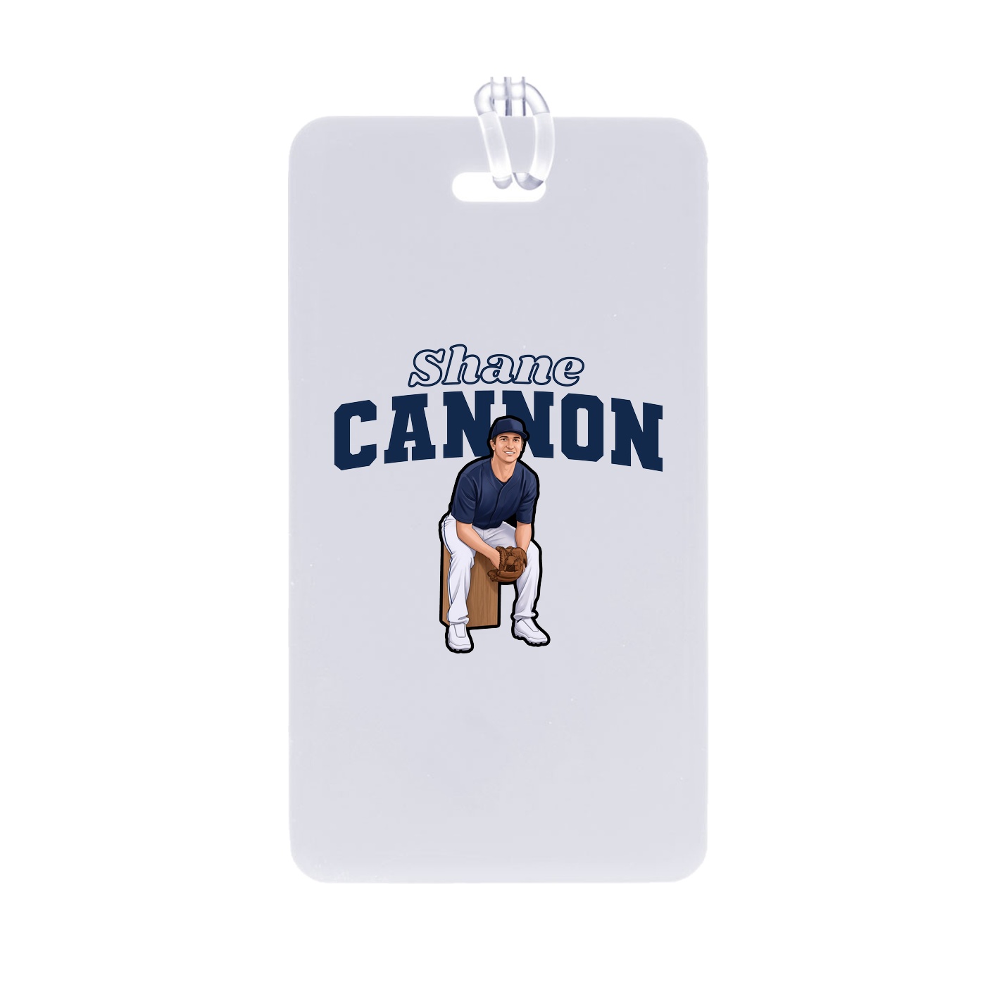 Bag Tag — Name Arch in Classic