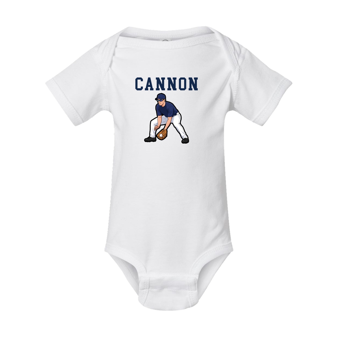 Baby Onesie — Shirsey in White