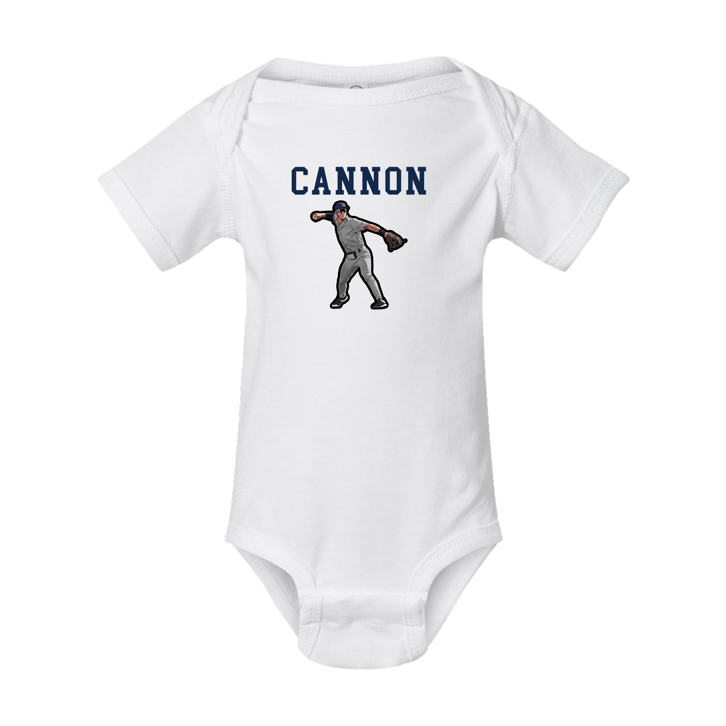 Baby Onesie — Shirsey in White