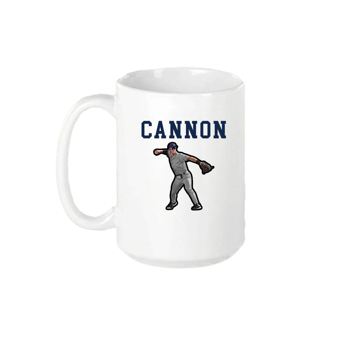15oz Coffee Mug — Shirsey in White