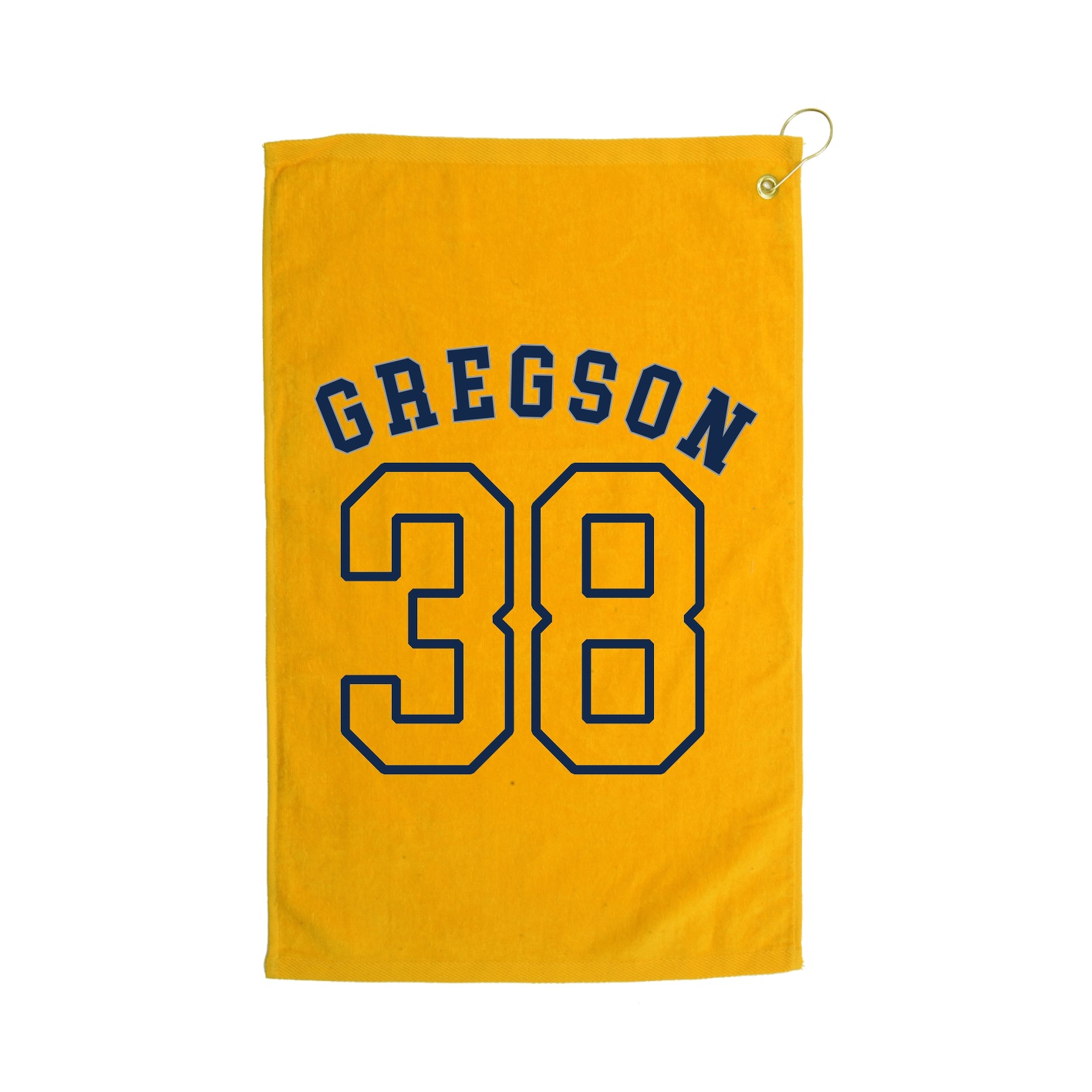 Golf Towel — Shirsey Arch in Gold