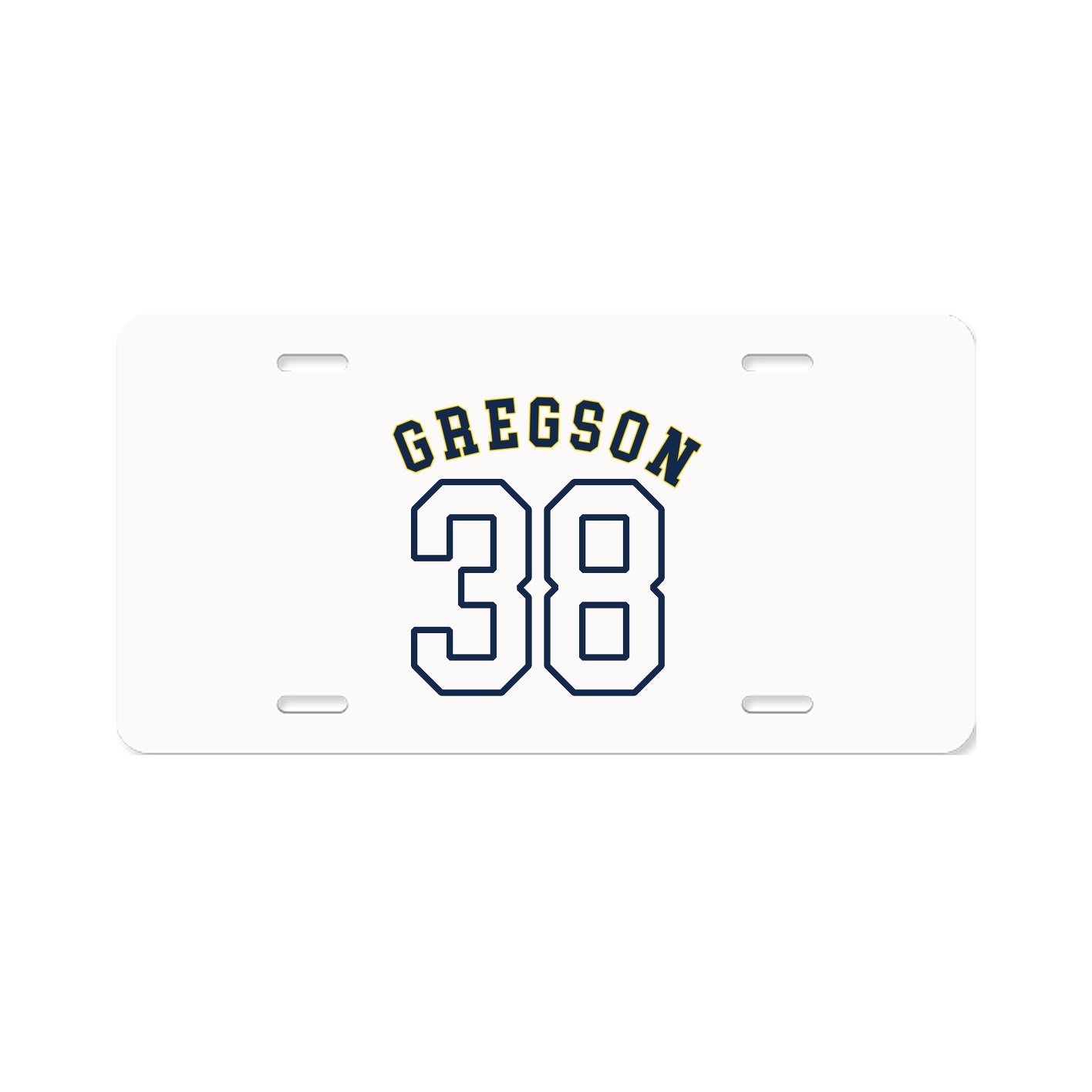 License Plate — Shirsey Arch in Classic