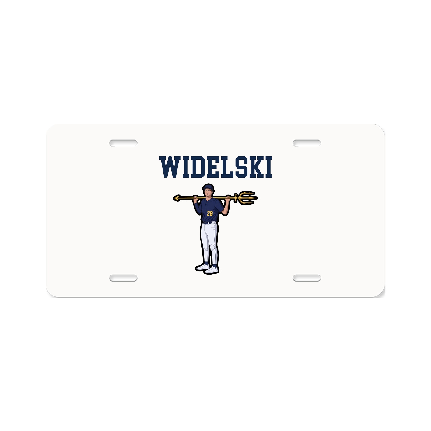 License Plate — Shirsey in Classic