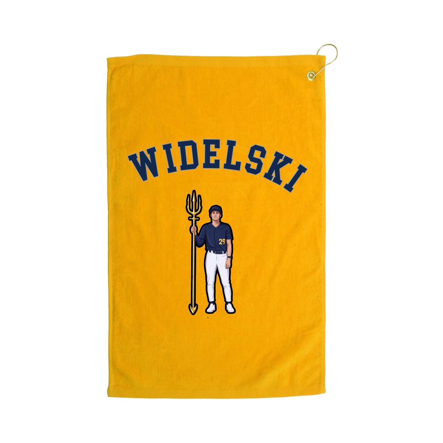 Golf Towel — Shirsey Arch in Gold