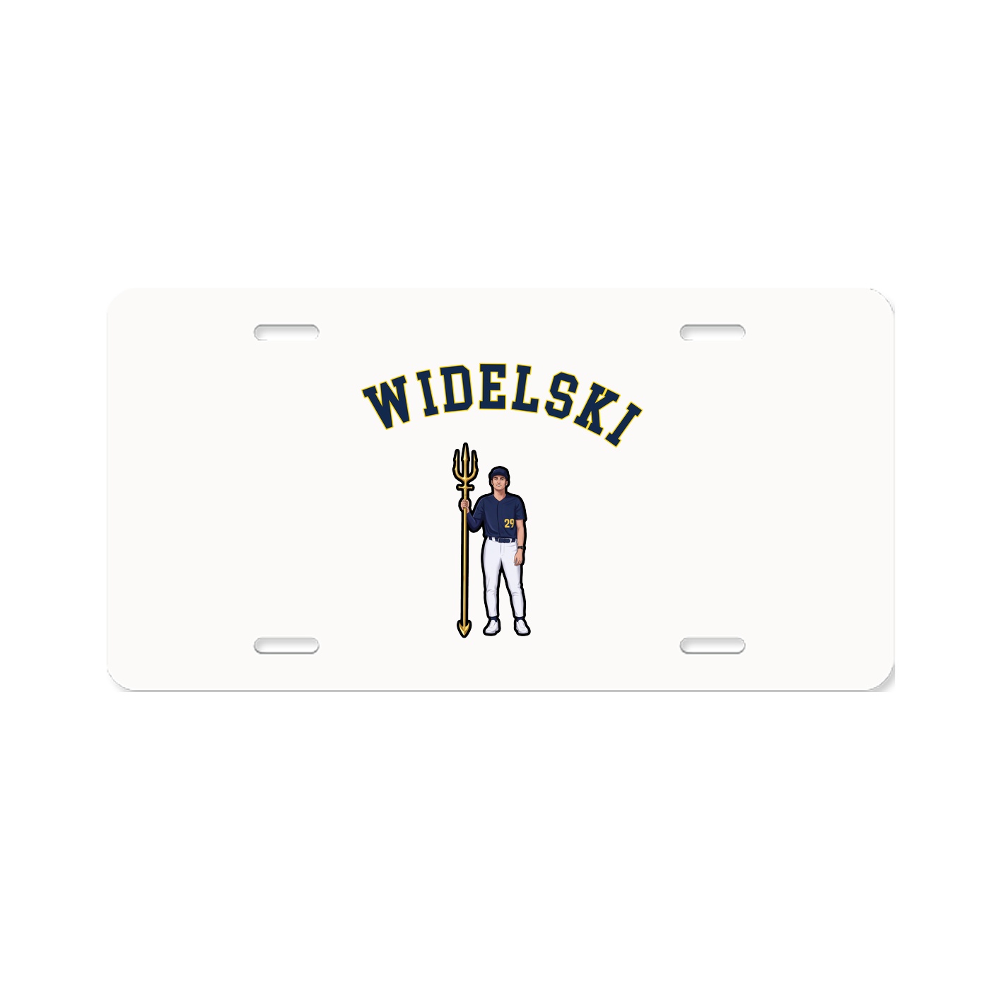 License Plate — Shirsey Arch in Classic