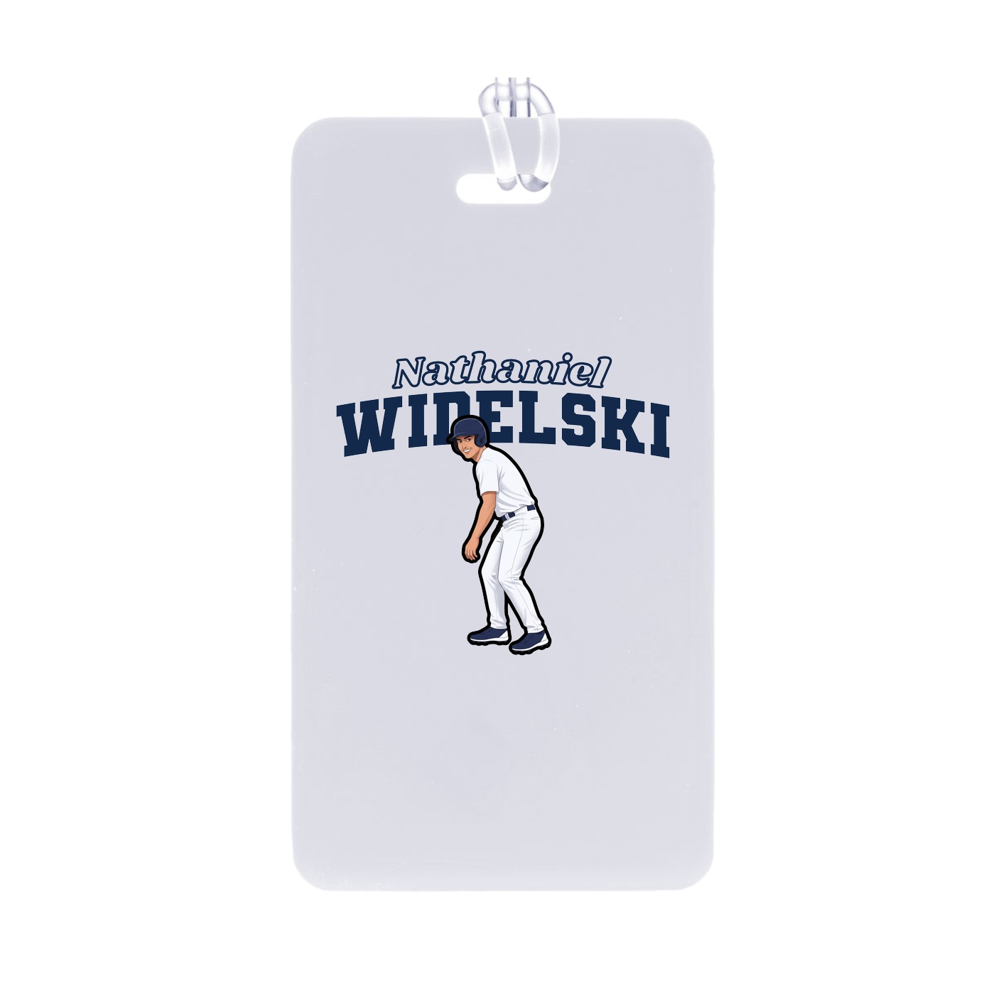 Bag Tag — Name Arch in Classic