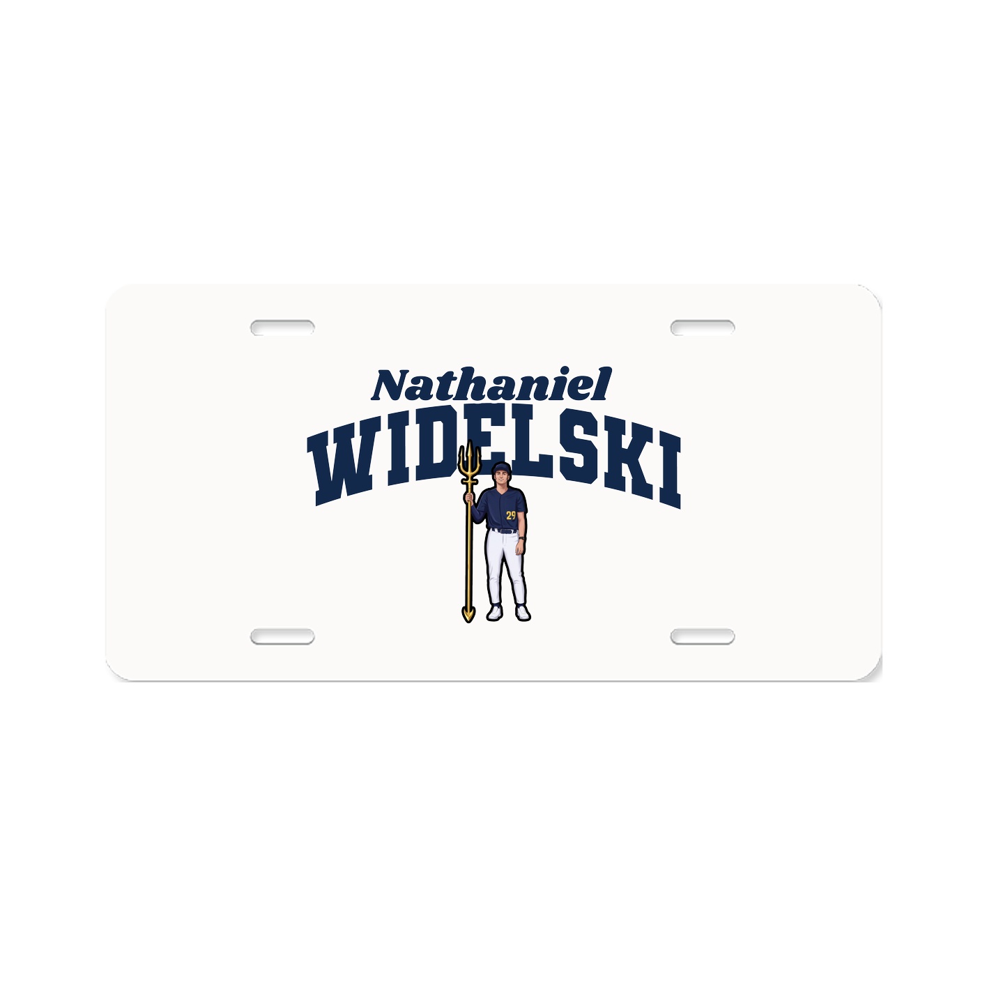 License Plate — Signature Arch in Classic