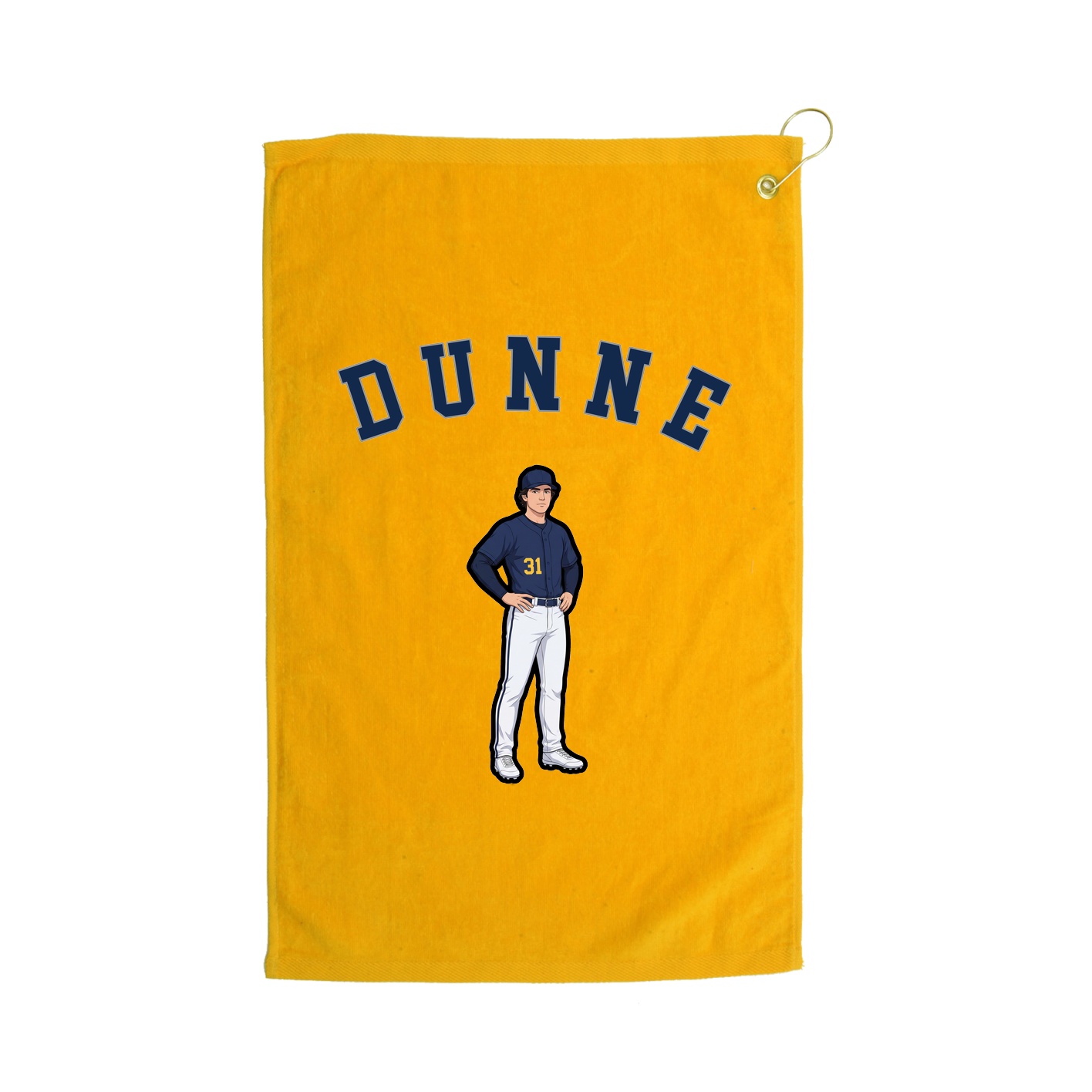 Golf Towel — Shirsey Arch in Gold