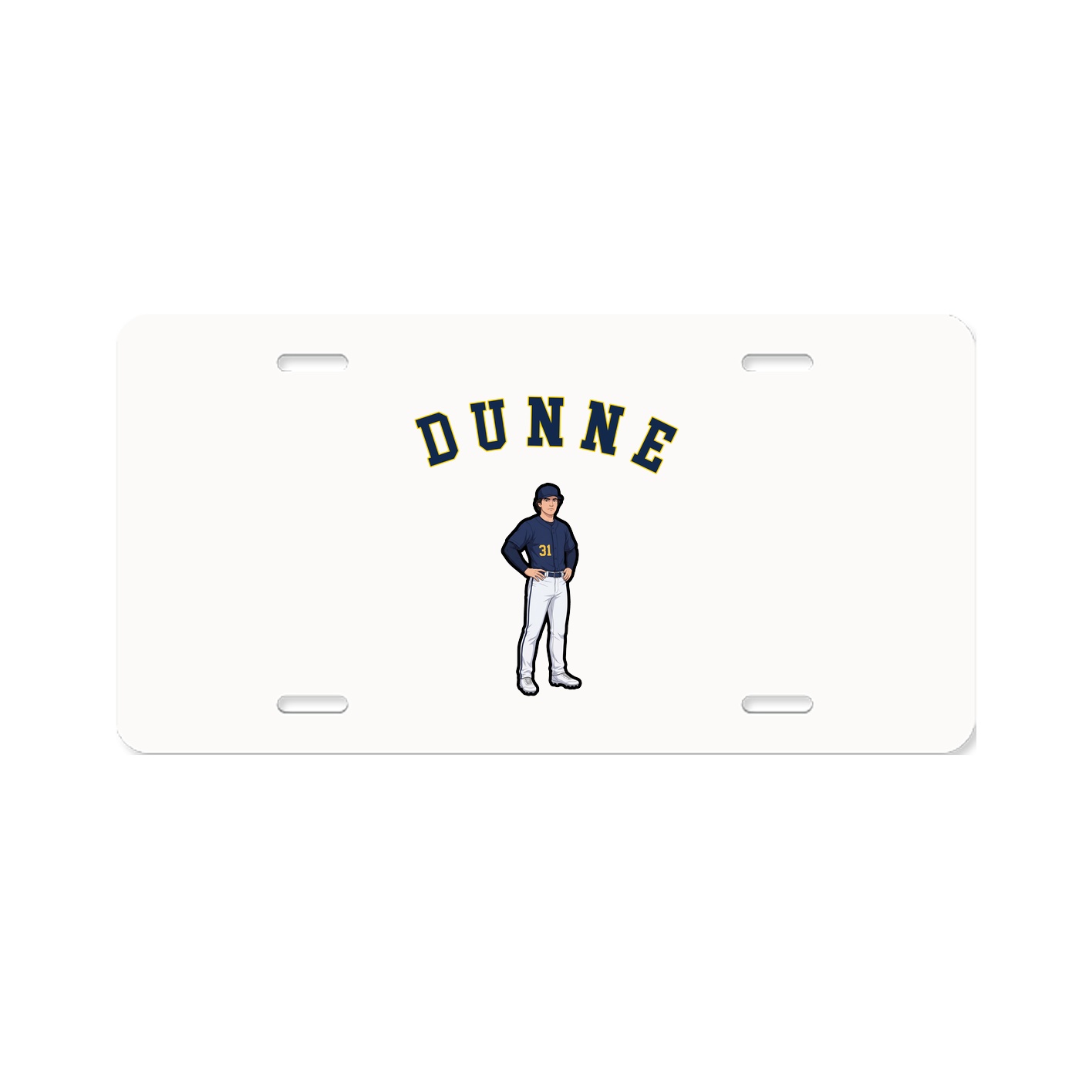 License Plate — Shirsey Arch in Classic