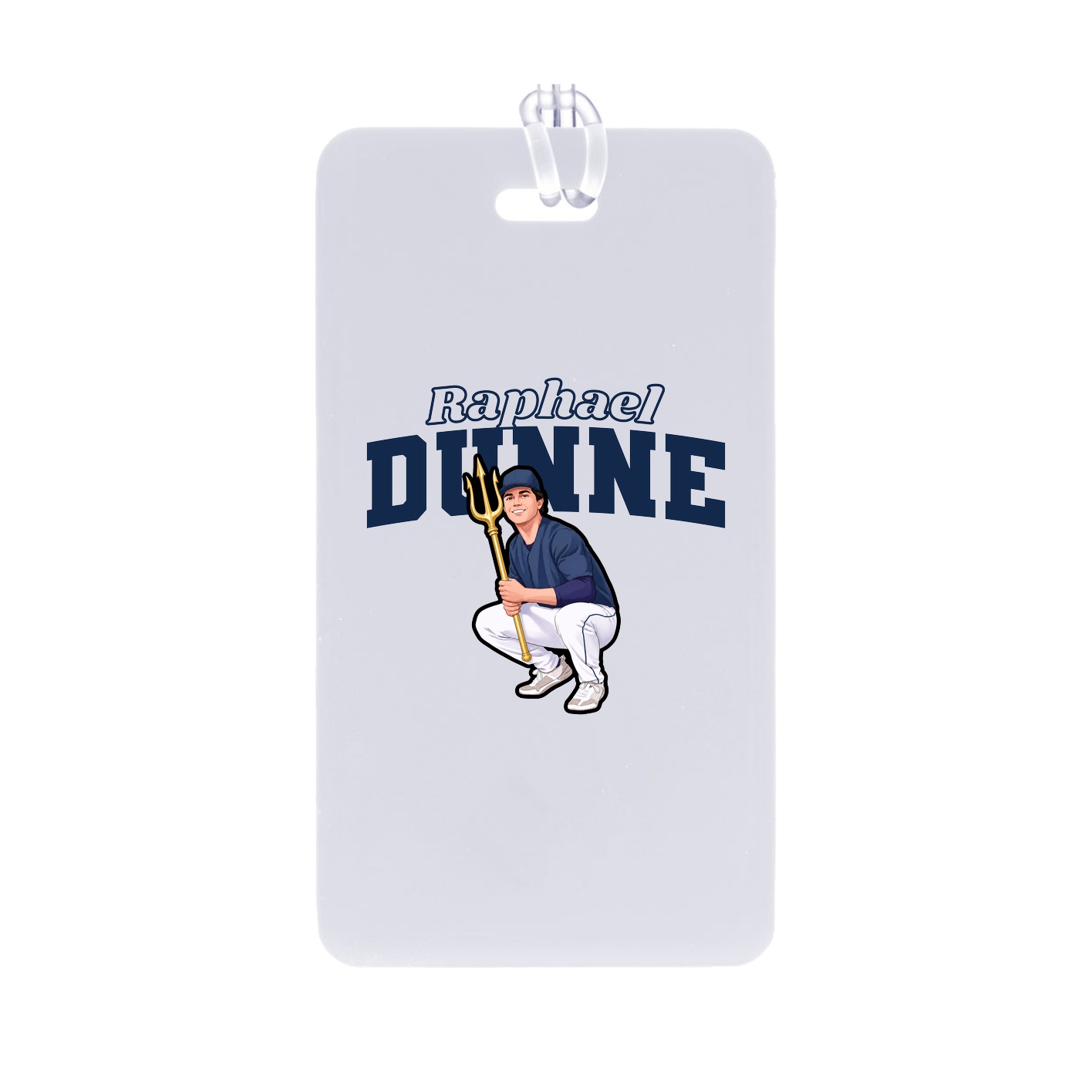 Bag Tag — Name Arch in Classic
