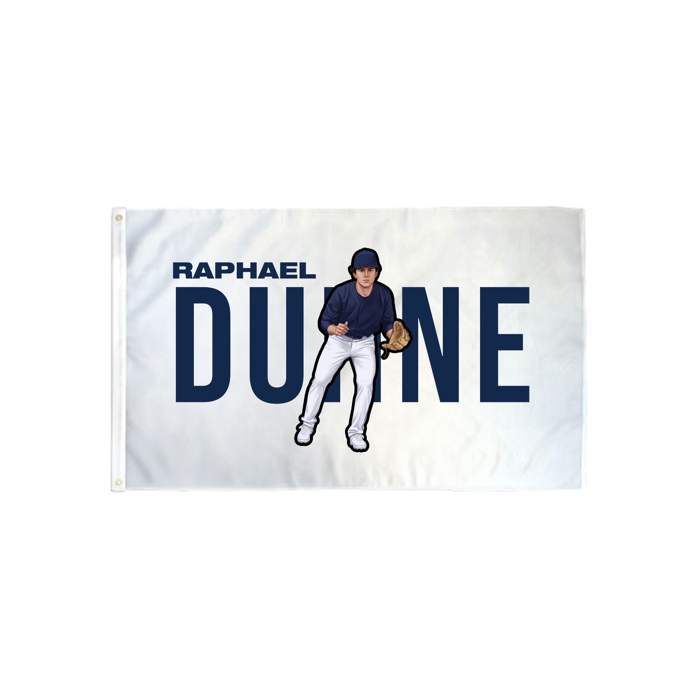 3x5 Flag — Player Name in Classic