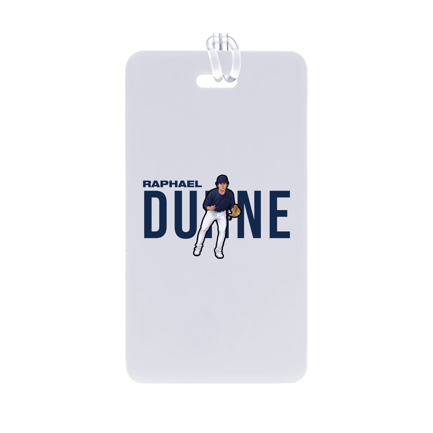 Bag Tag — Player Name in Classic