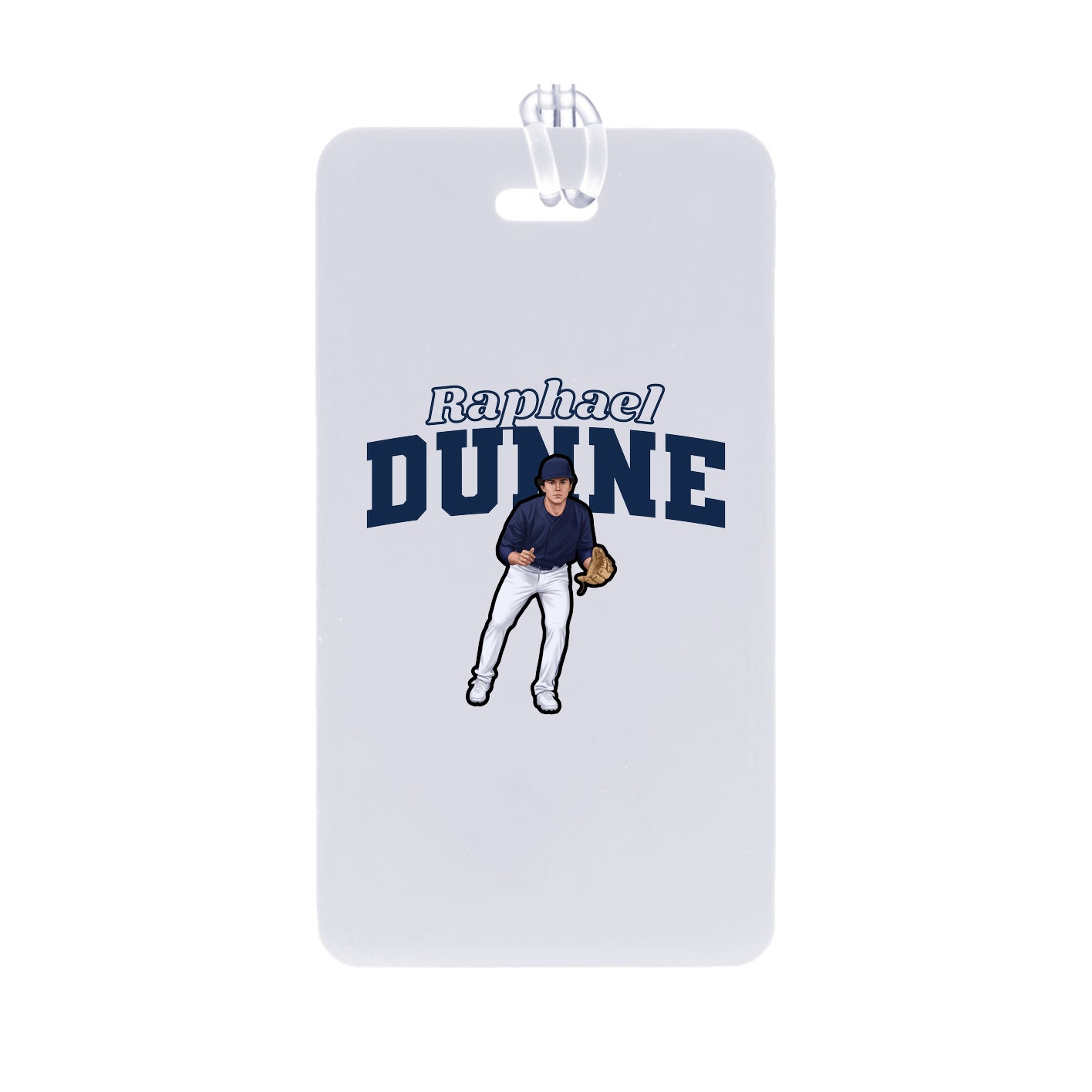 Bag Tag — Name Arch in Classic