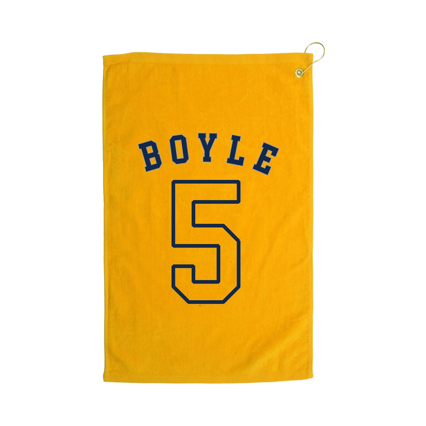 Golf Towel — Shirsey Arch in Gold