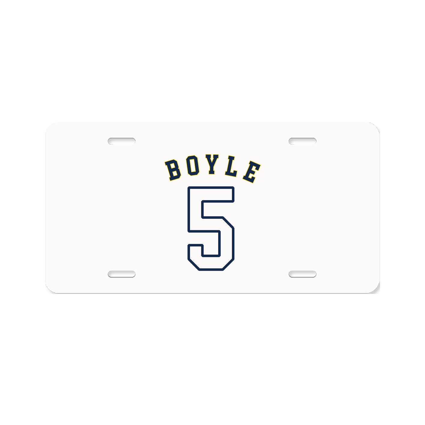 License Plate — Shirsey Arch in Classic