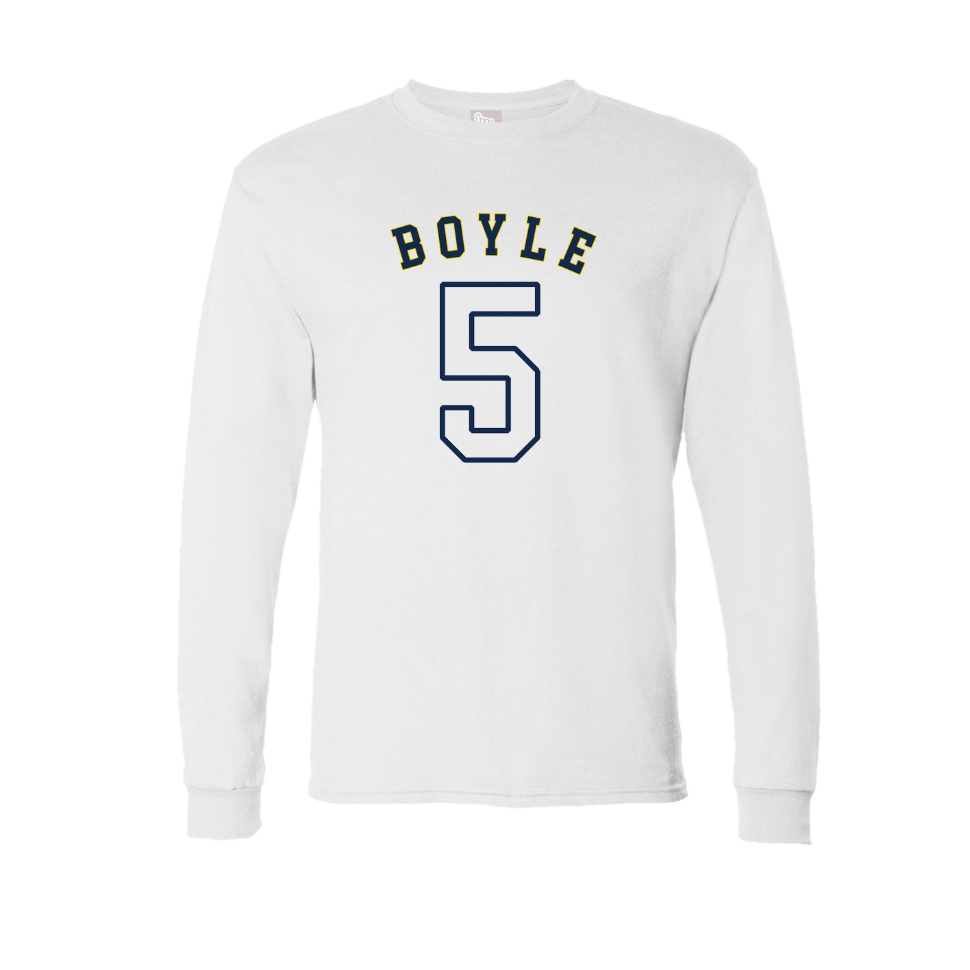 Long Sleeve Tee — Shirsey Arch in White