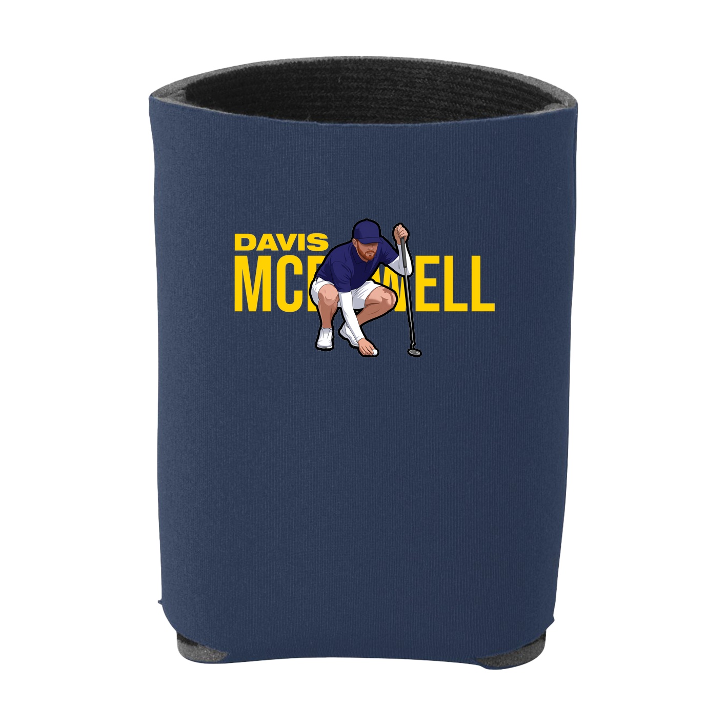 Can Holder — Player Name in Navy