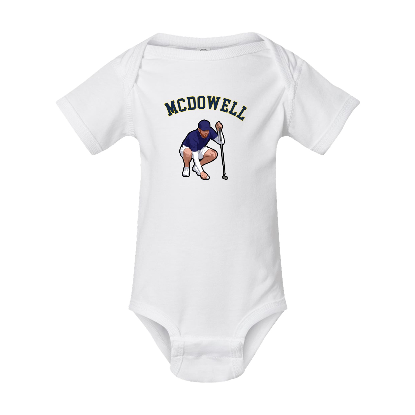 Baby Onesie — Shirsey Arch in White