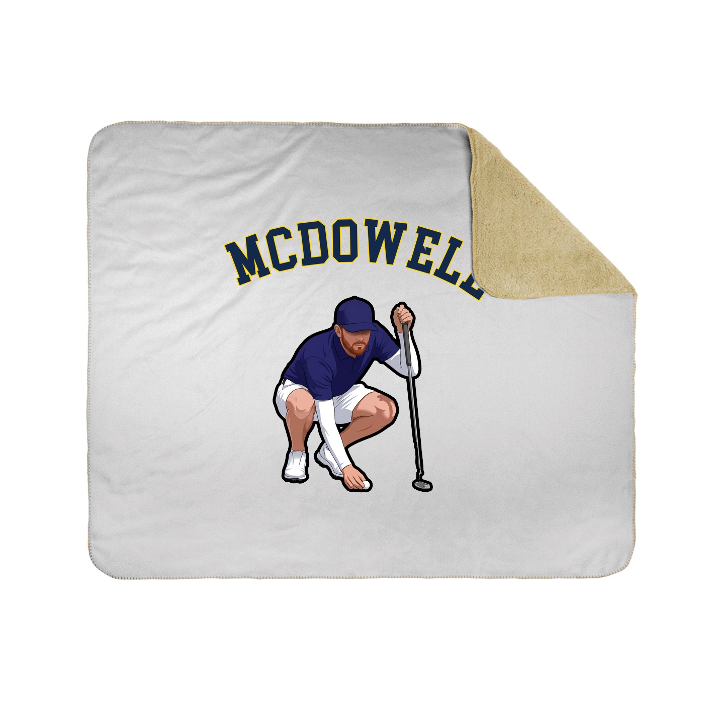 Throw Blanket — Shirsey Arch in White