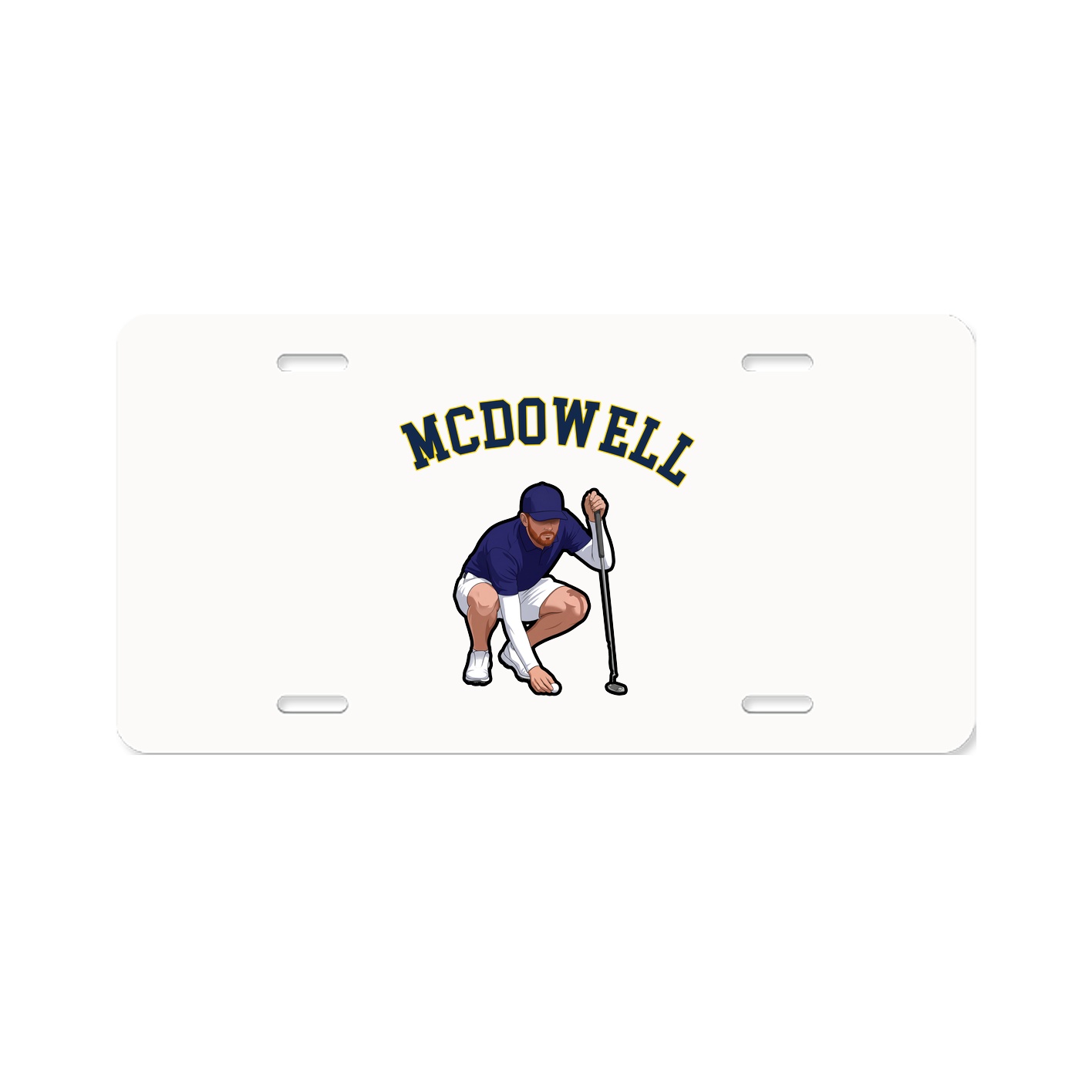 License Plate — Shirsey Arch in Classic