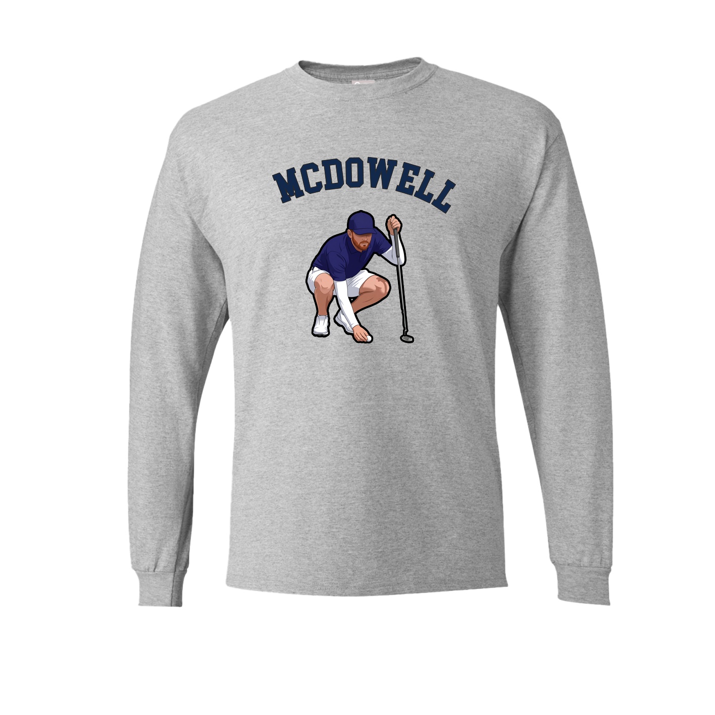 Long Sleeve Tee — Shirsey Arch in Grey