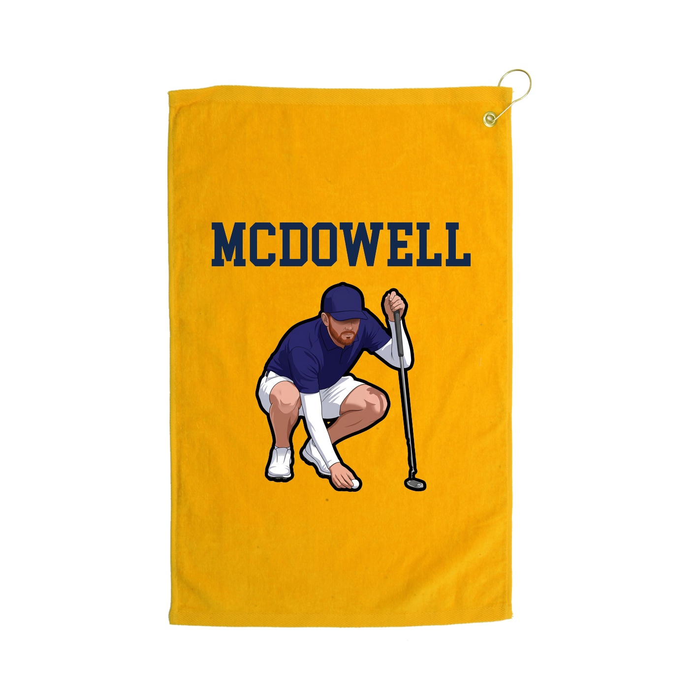 Golf Towel — Shirsey in Gold