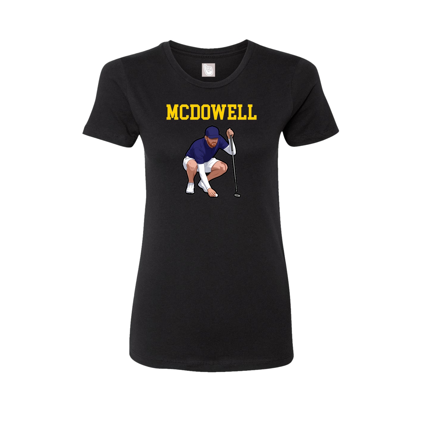 Fitted Women's Tee — Shirsey in Black