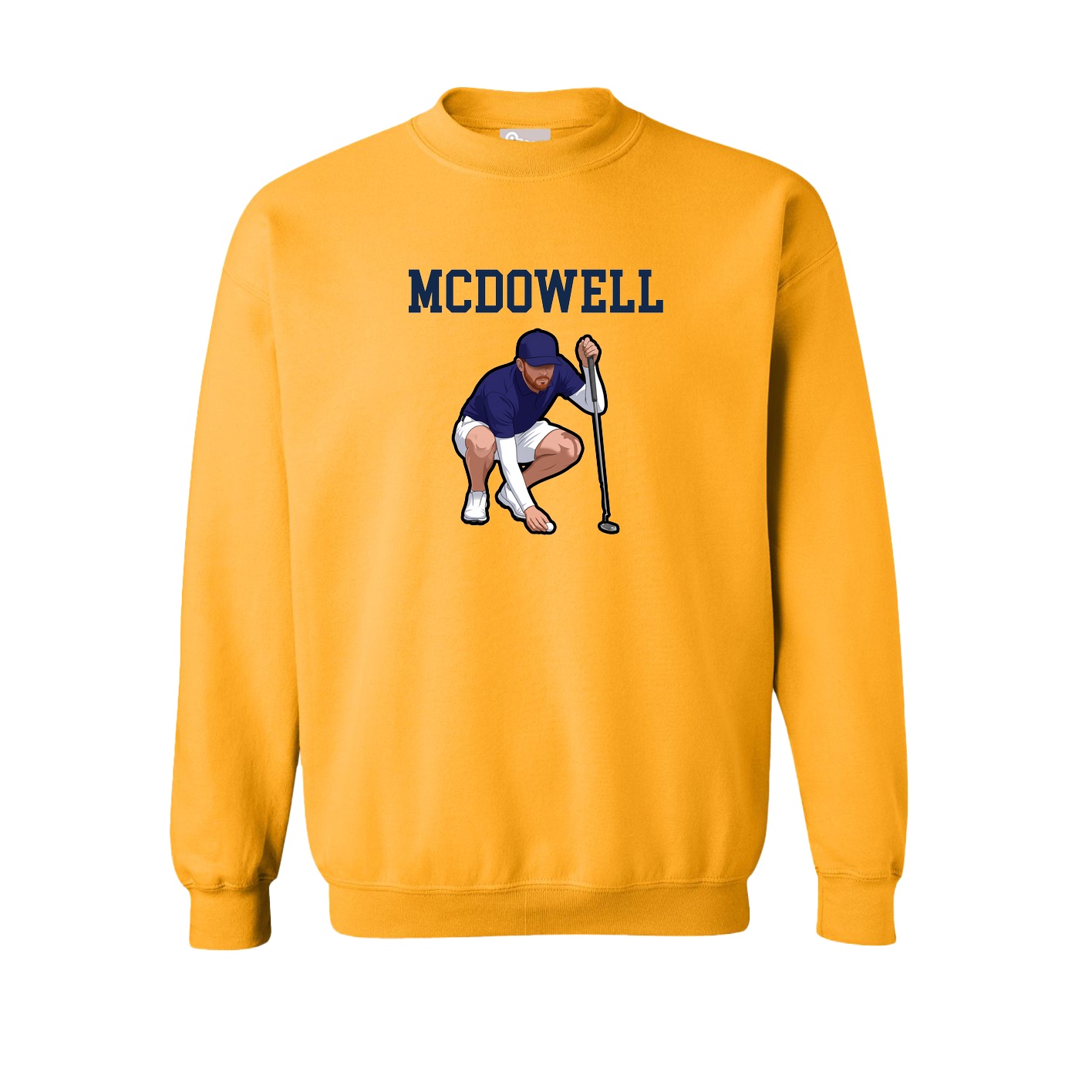 Fleece Crew — Shirsey in Gold