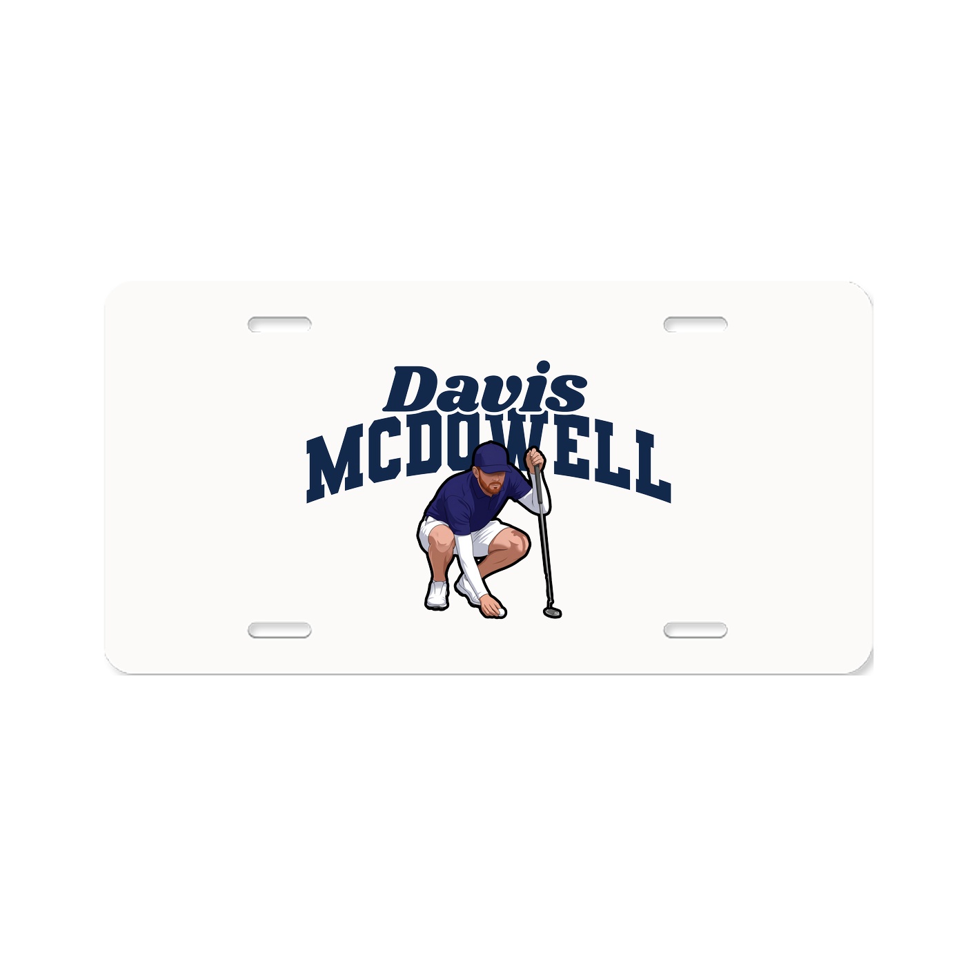 License Plate — Signature Arch in Classic