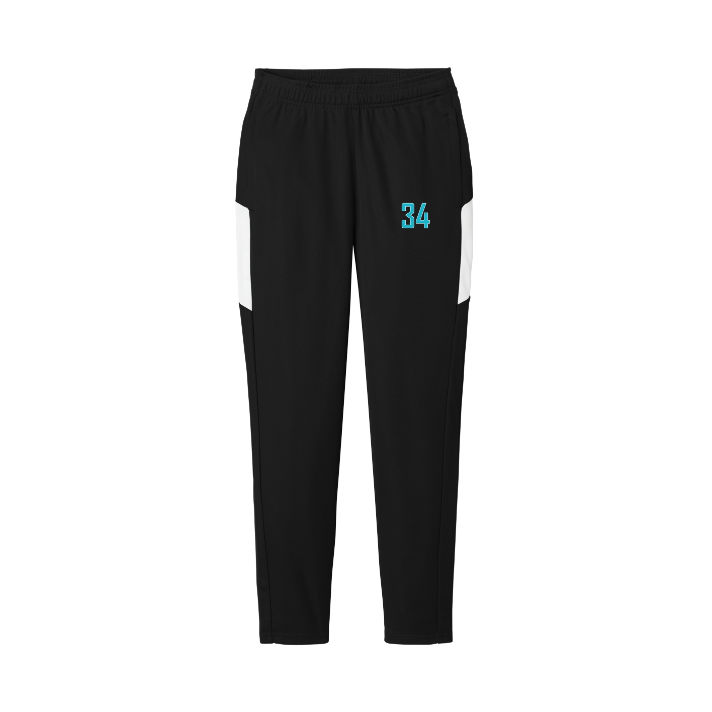 Women's Team Travel Pant — Front Shirsy in Black/White