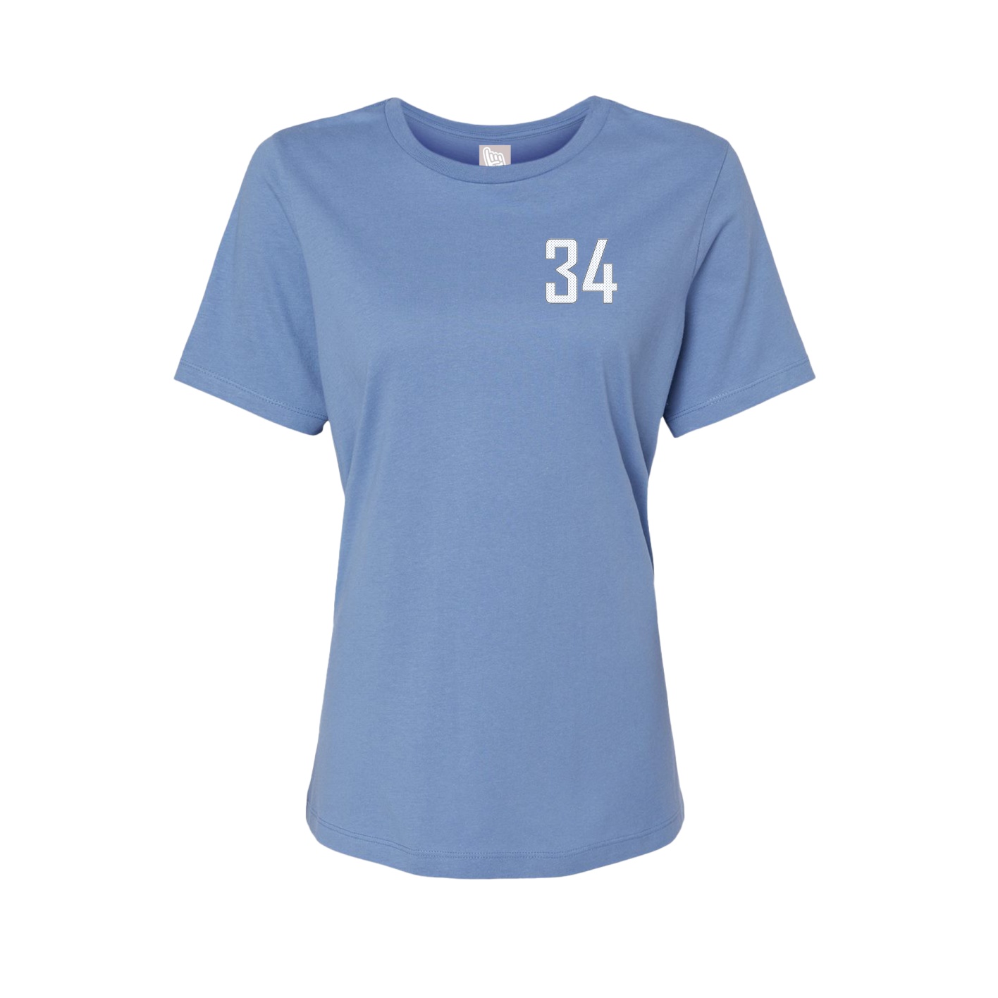 Womens Tee — Front Shirsy in Powder Blue