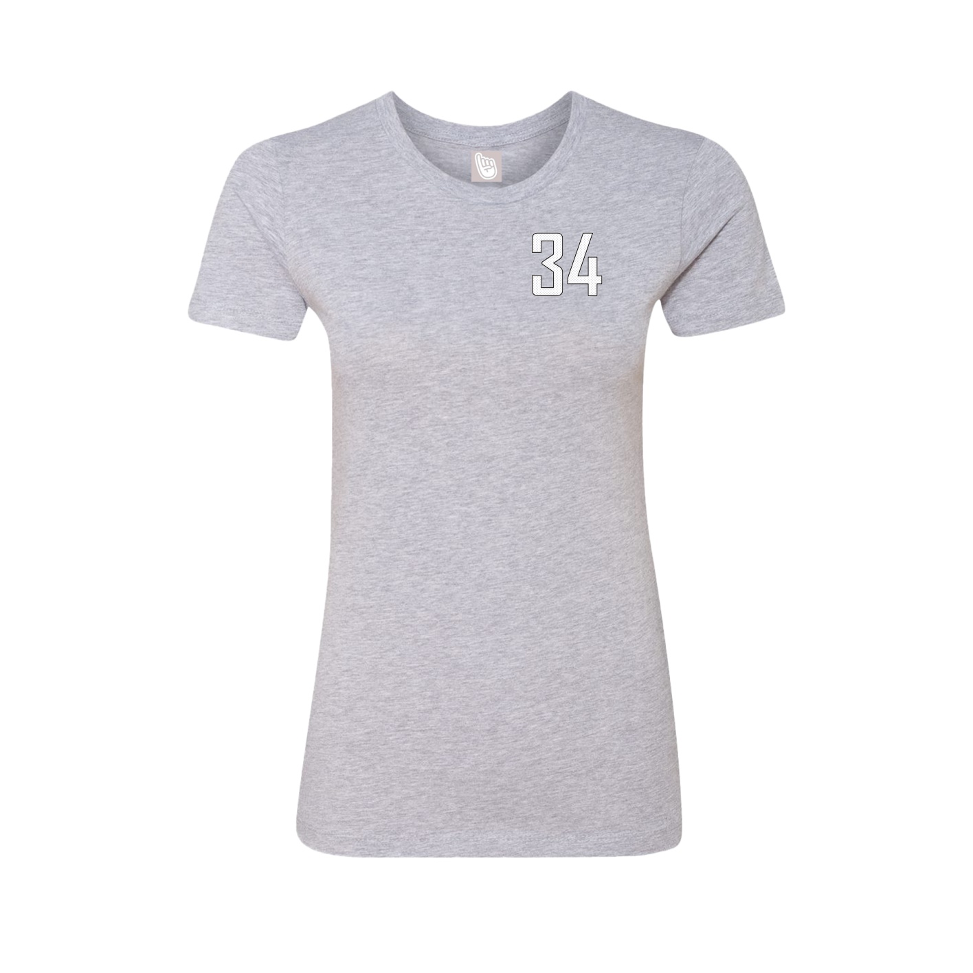 Womens Tee — Front Shirsy in Grey